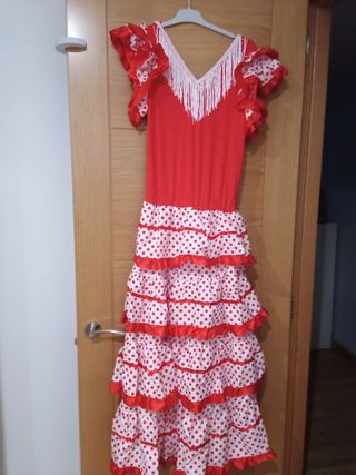 Vestido Flamenca nuevo Talla M