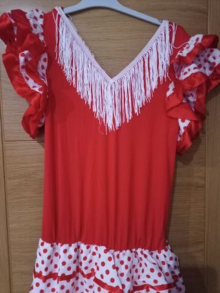 Vestido Flamenca nuevo Talla M