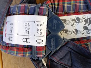 Mochila Portabebés BabyBjörn Cuadros