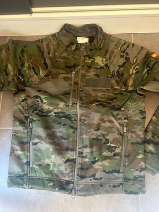 Forro Polar Militar Boscoso Pixelado
