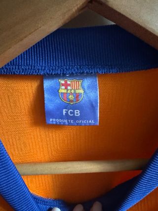 Camiseta Barça Wembley 1992 Naranja
