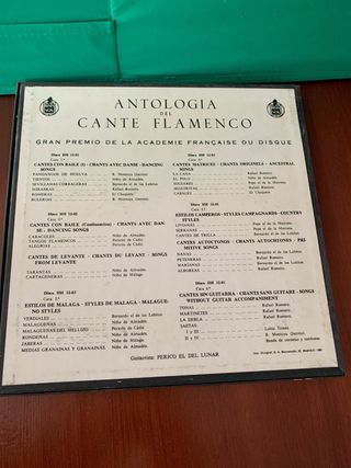 3 LPS Antología del Cante Flamenco Box Set