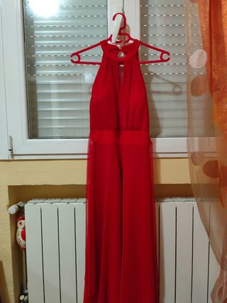 Vestido fiesta rojo