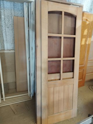 Puerta de madera ciegas Nuevas y de segunda mano