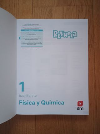 Física y Química. 1 Bachillerato. Revuela
