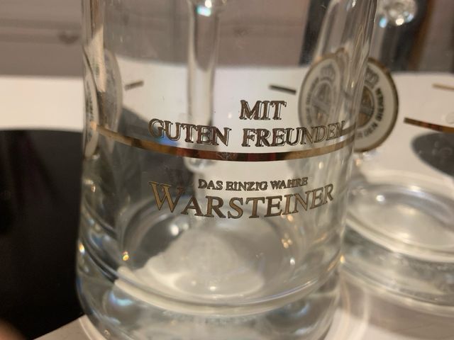 Boccali da birra Warsteiner