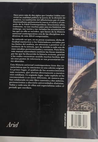 Historia universal contemporánea, vol. 1: De la...