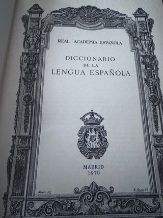 DICCIONARIO LENGUA ESPAÑOLA
DECIMONOVENA EDICIÓN 