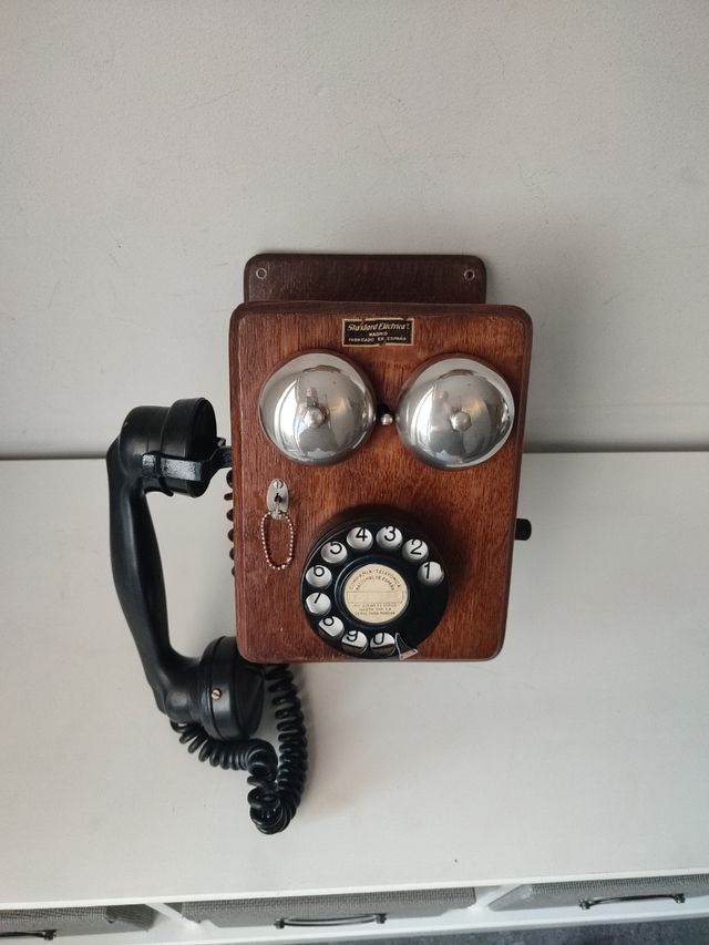 Teléfono de pared Antiguo Standard Electrica
