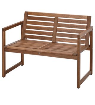 Nuevo Banco de madera con respaldo Nänmarö