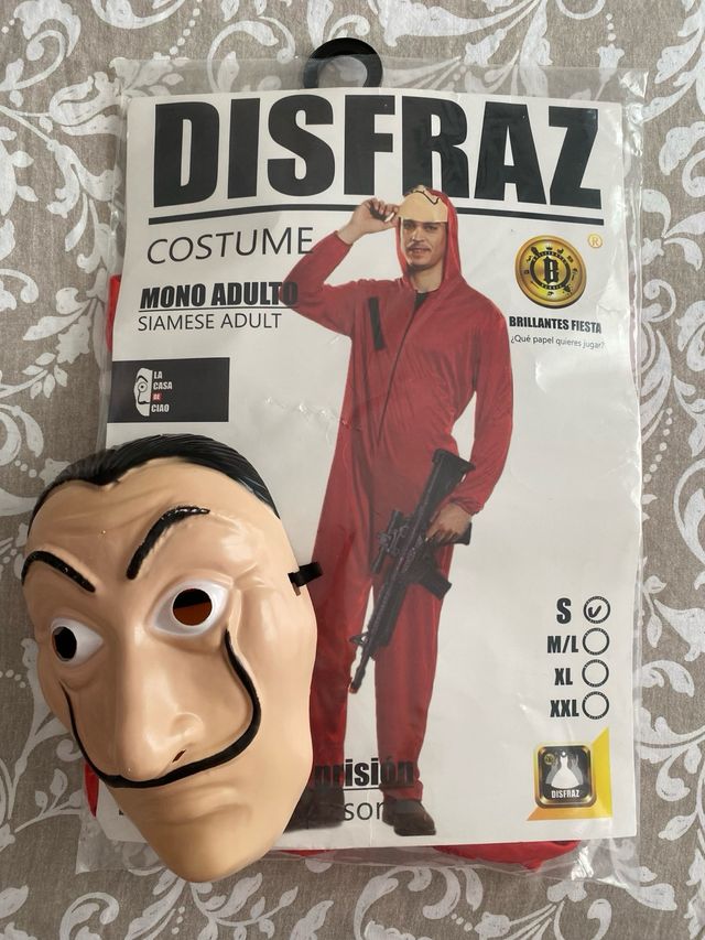 Disfraz La Casa de Papel adulto