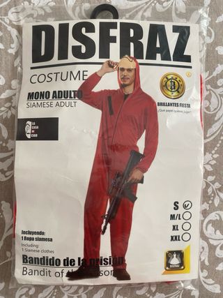 Disfraz La Casa de Papel adulto