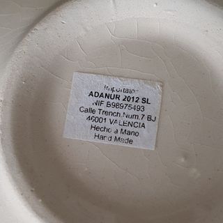 Set di 3 ciotole in ceramica decorate a mano