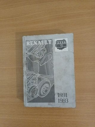 Manual Taller original de Renault 1991-1993
