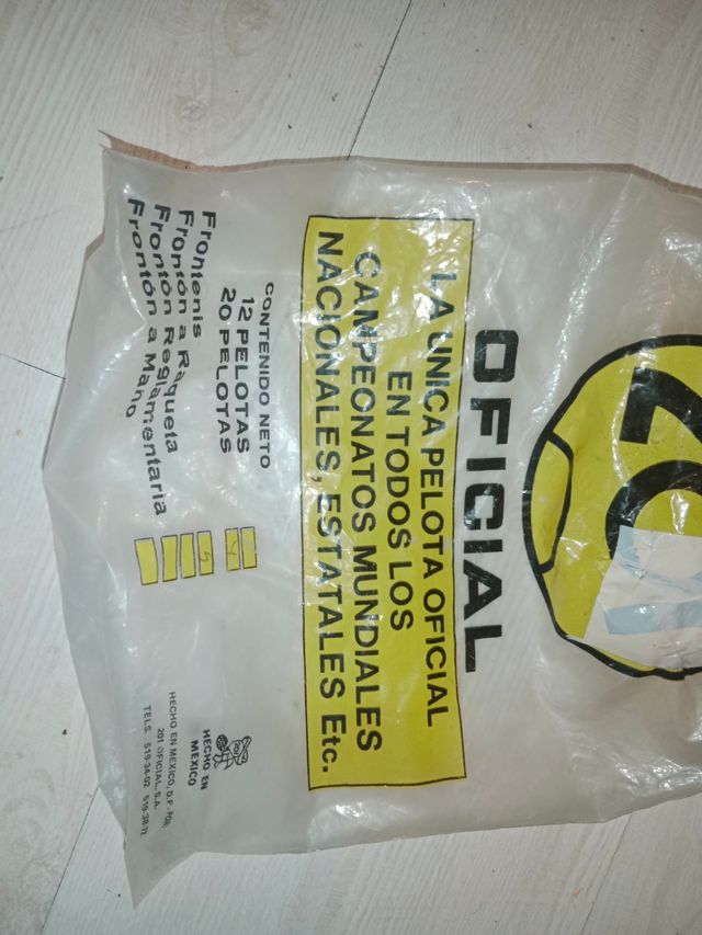 Pelotas de frontenis 201 Oficial