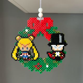 Adorno Navidad Sailor Moon hama Beads