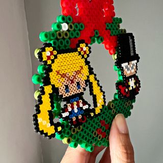 Adorno Navidad Sailor Moon hama Beads