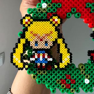 Adorno Navidad Sailor Moon hama Beads