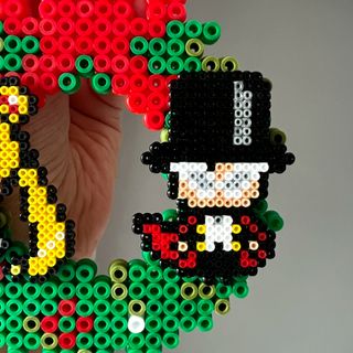 Adorno Navidad Sailor Moon hama Beads