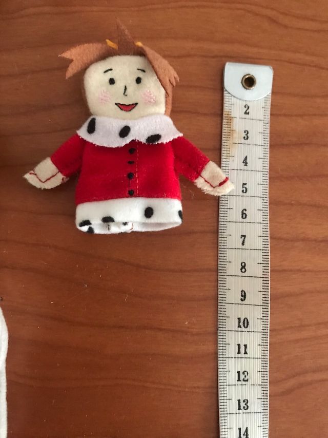 Lote de 14 títeres de dedo