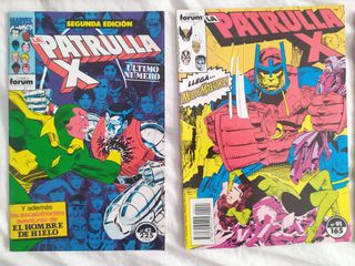 La Patrulla X varios comic