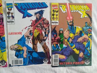 La Patrulla X varios comic