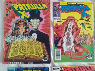 La Patrulla X varios comic