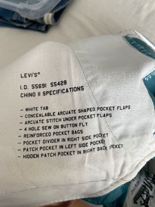 Bermuda Levi's Turquesa