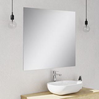 ✨ - Espejo baño vidrio rectangular funcional Baika