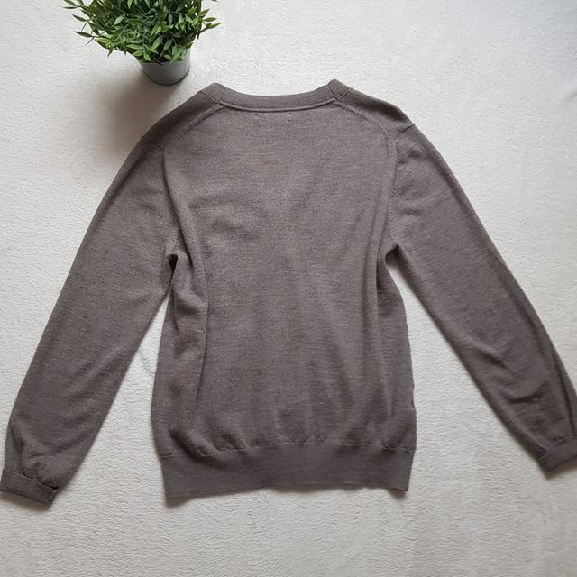 Cardigan o Chaqueta punto marrón tipo Mango hombre