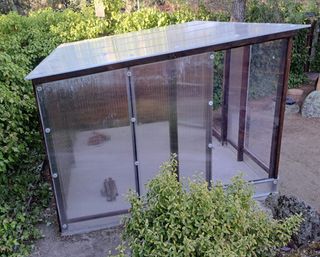 Invernadero 10m2 Madera Policarbonato poliestireno