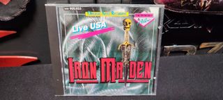 Iron Maiden Live USA CD Raro
