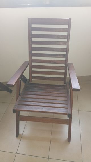 2 Butacas Nammaro Ikea Madera Marrón
