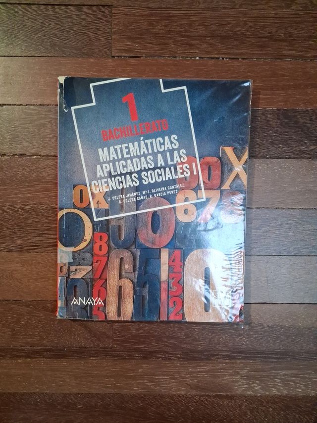 Matemáticas aplicadas a las Ciencias Sociales I.