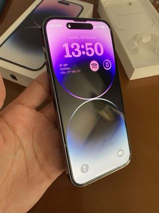iPhone 14 Pro Space Gray/Violet