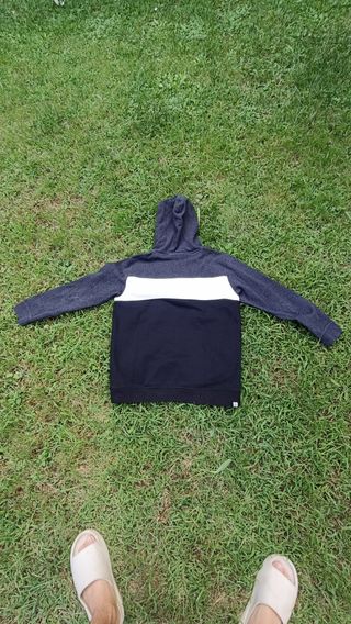 Sudadera Vans Gris y Negra