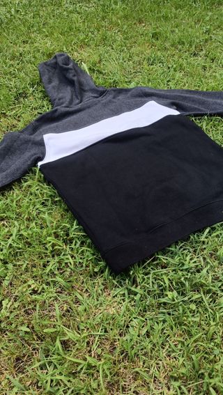 Sudadera Vans Gris y Negra