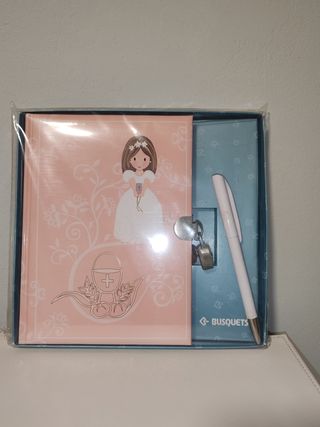 Diario Primera Comunión Busquets con Bolígrafo