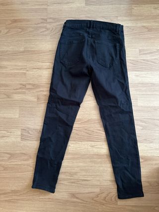 Pantalón vaquero premamá Mango negro