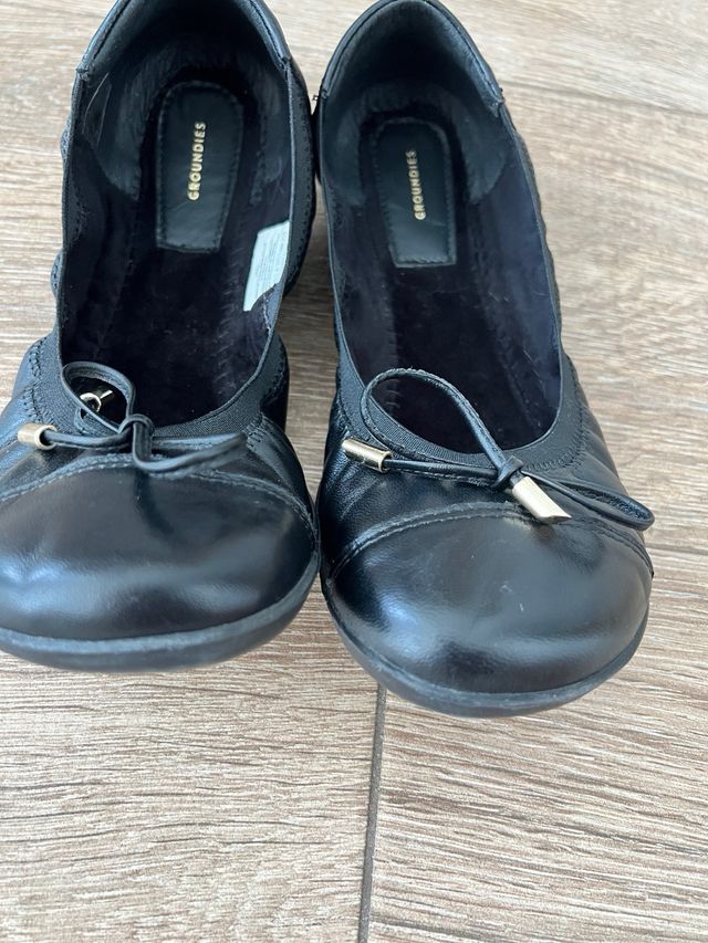 Barefoot Groundies Mulher Ballerinas Tamanho 40 Preto