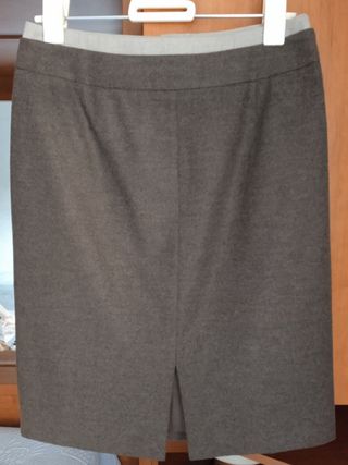 Falda Roberto Verino Marrón Rata