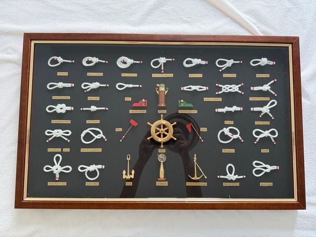 Cuadro de nudos marinos