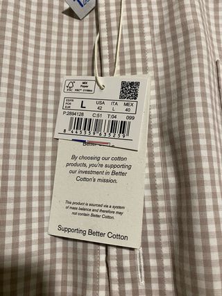Camisa Pedro del Hierro a Estrenar Talla L