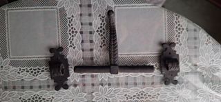 Tiradores vintage de hierro forjado