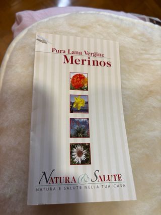 Cubre colchón lana Merino 135x190