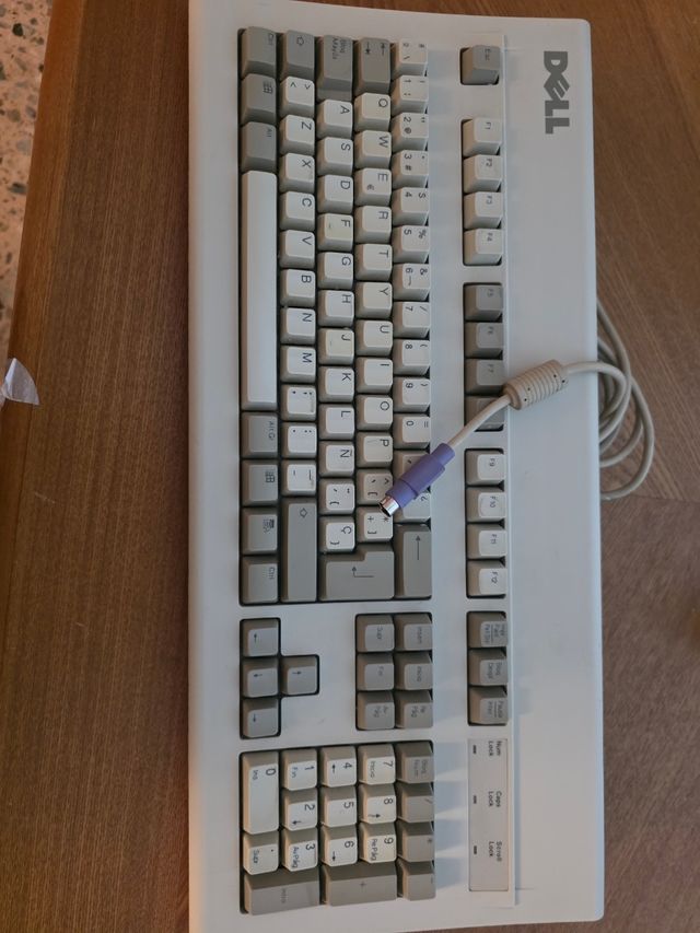 Teclado Dell AT102W Vintage Retro