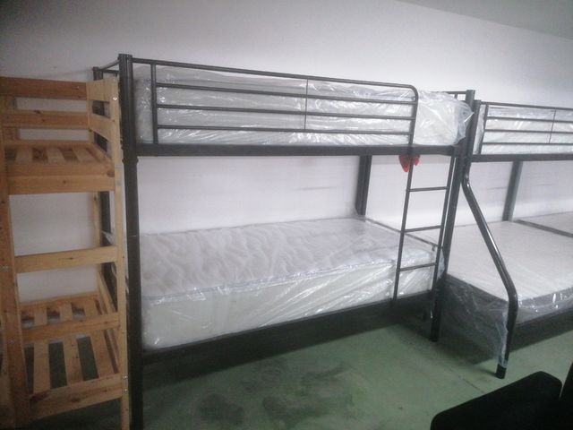 Literas metálicas y de madera