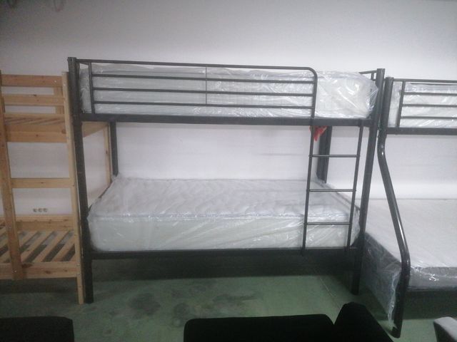 Literas metálicas y de madera