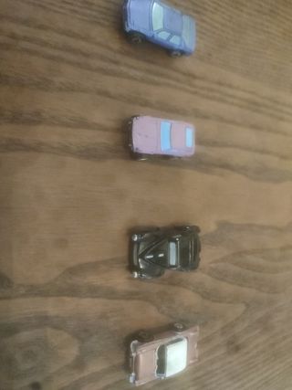 Lotto di 4 auto d'epoca Micromachines 1994