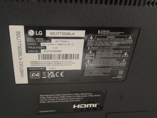 💰 - LG Smart TV 50 pulgadas 4K UHD